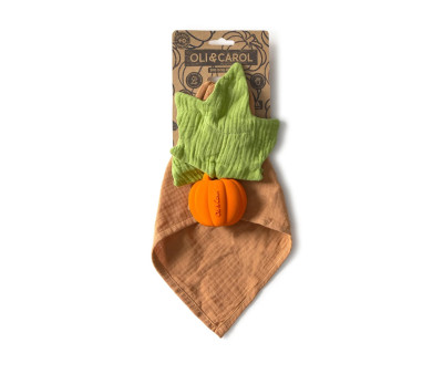 Doudou-Dentarello Pipa the Pumpkin Personalizzabile