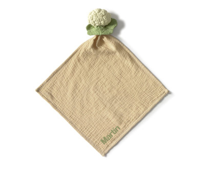 Doudou-Dentarello Chloe the Cauliflower Personalizzabile