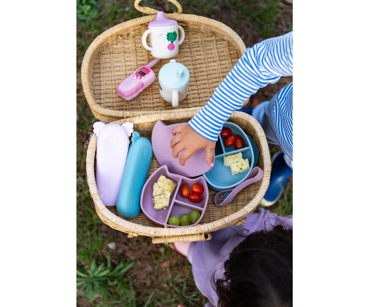 Talheres de aço inoxidável Zoe Sea Lilac com CAPA