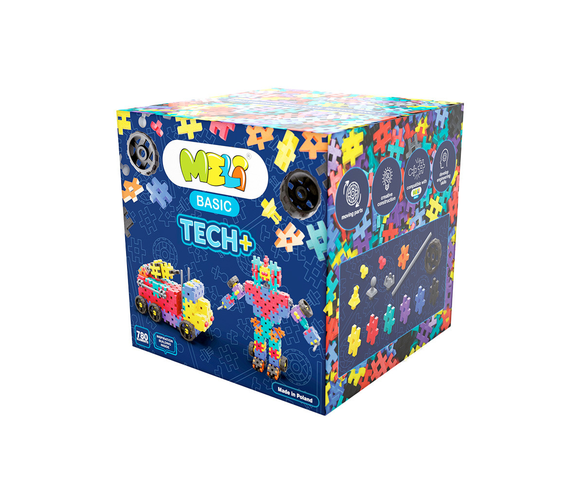 720 Pezzi Costruzione Meli Basic Tech+