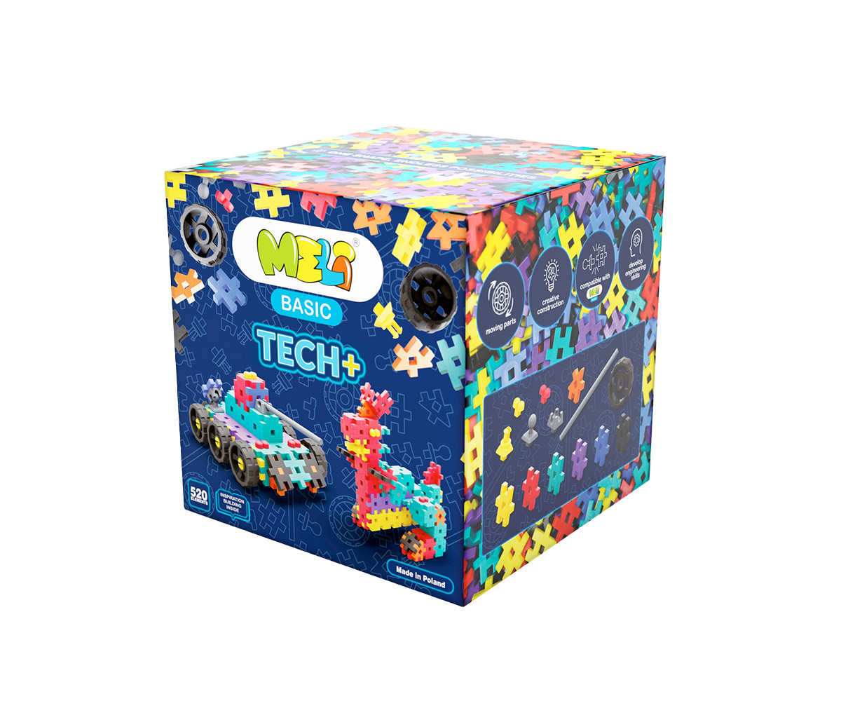520 Pezzi Costruzione Meli Basic Tech+