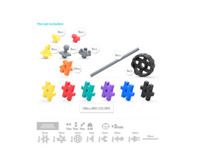 260 Pezzi Costruzione Meli Basic Tech+