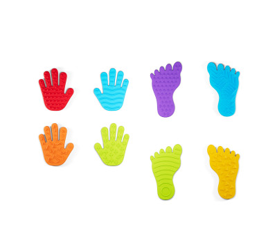 Gioco Sensoriale Soft BiBi Sensory Hands & Feet