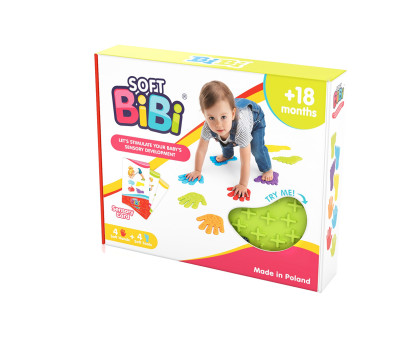 Gioco Sensoriale Soft BiBi Sensory Hands & Feet