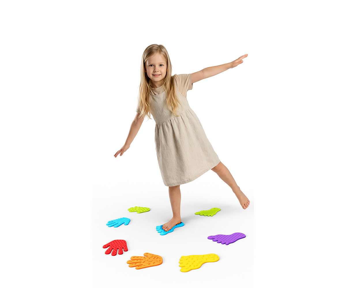Gioco Sensoriale Soft BiBi Sensory Hands & Feet