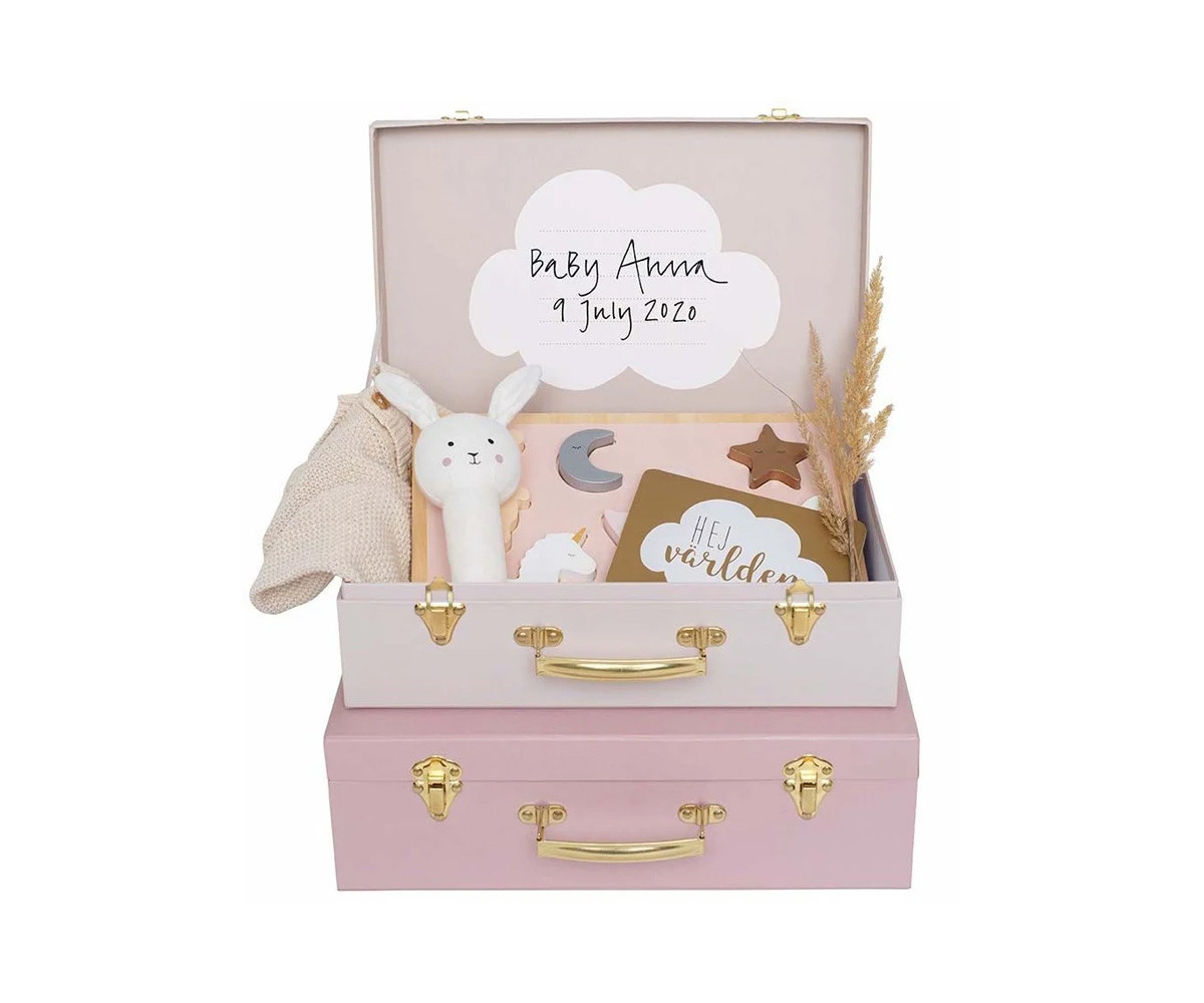 Conjunto de 3 malas organizadoras rosa