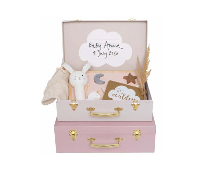 Conjunto de 3 malas organizadoras rosa