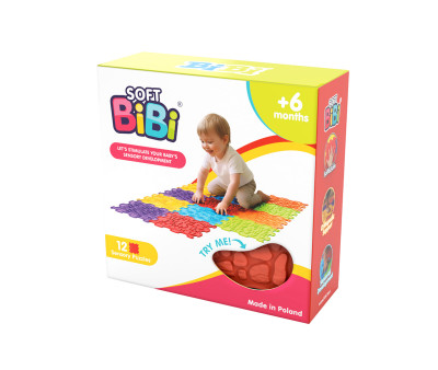 Alfombra Sensorial SoftBi 12 piezas