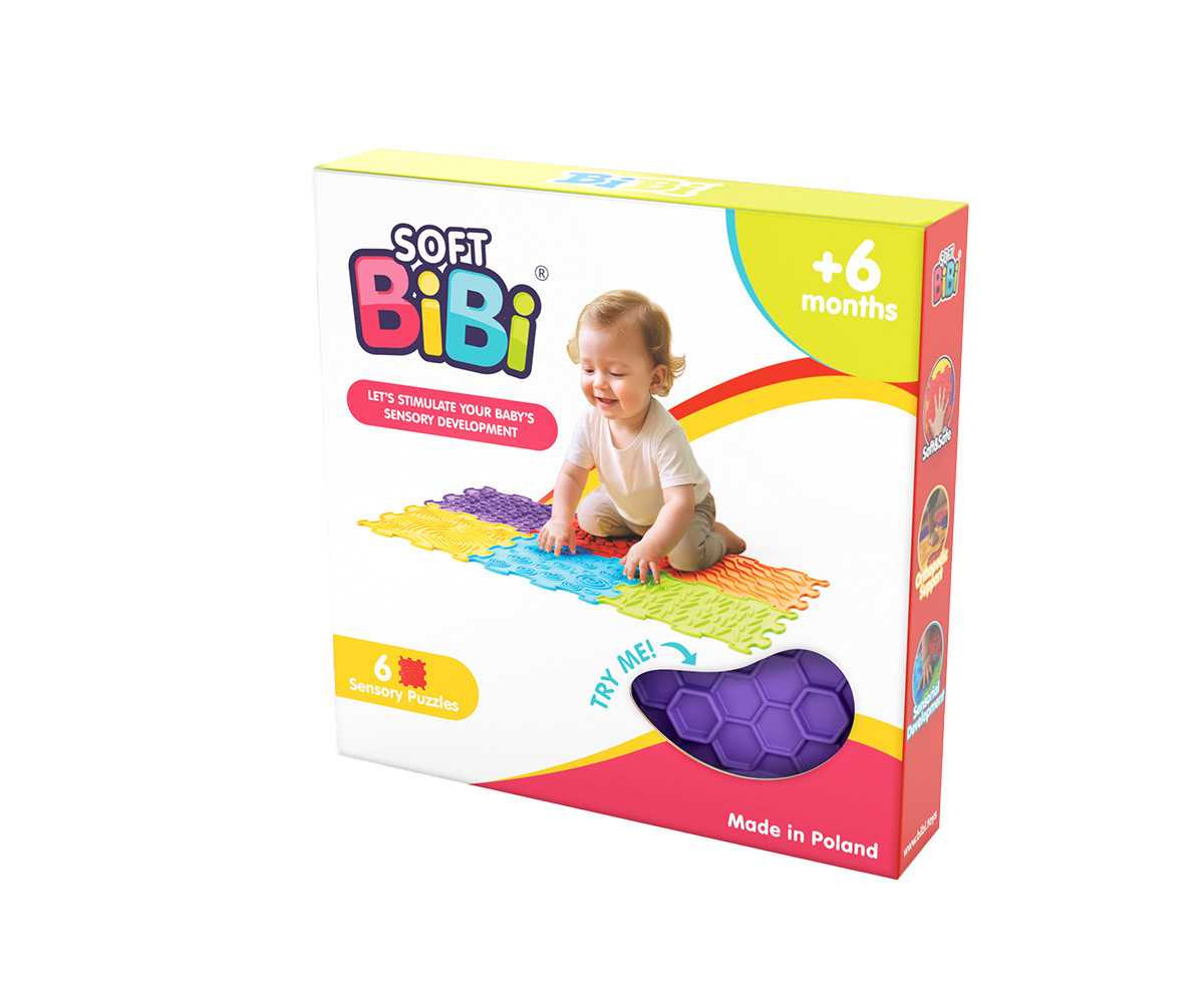Alfombra Sensorial SoftBi 6 piezas