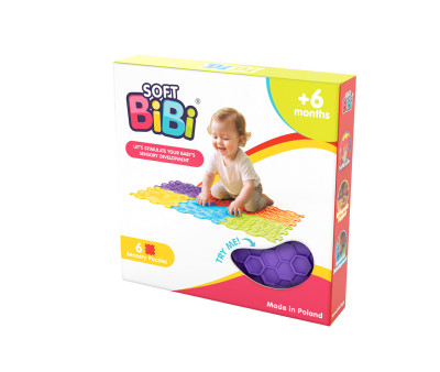 Alfombra Sensorial SoftBi 6 piezas