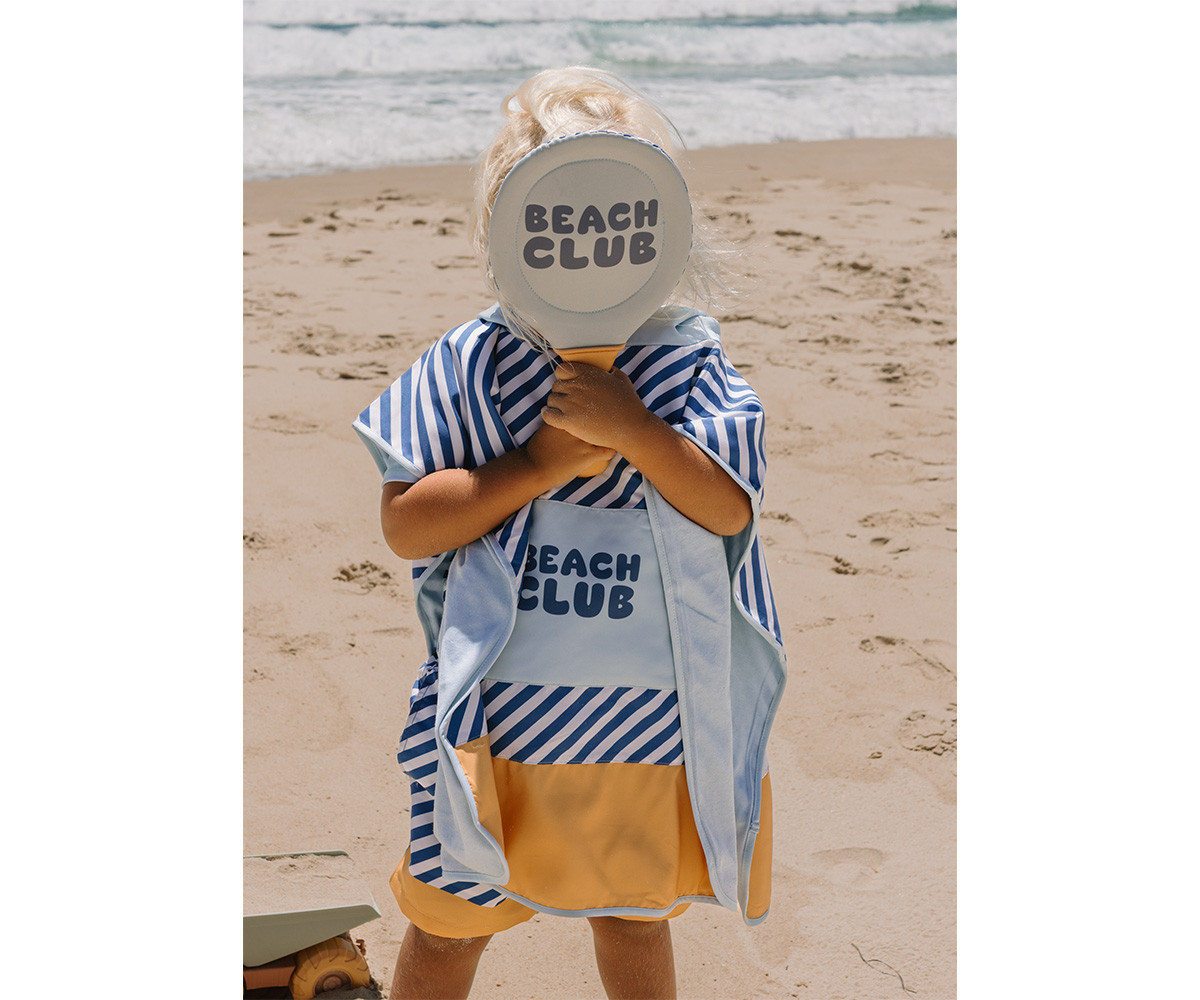 Palas de Playa Neopreno Stripes Blues & Beyond con Pelota