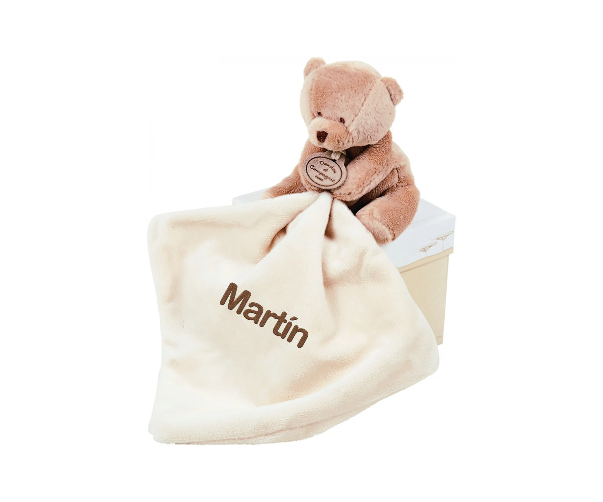 Orsetto Doudou Personalizzabile Fleur