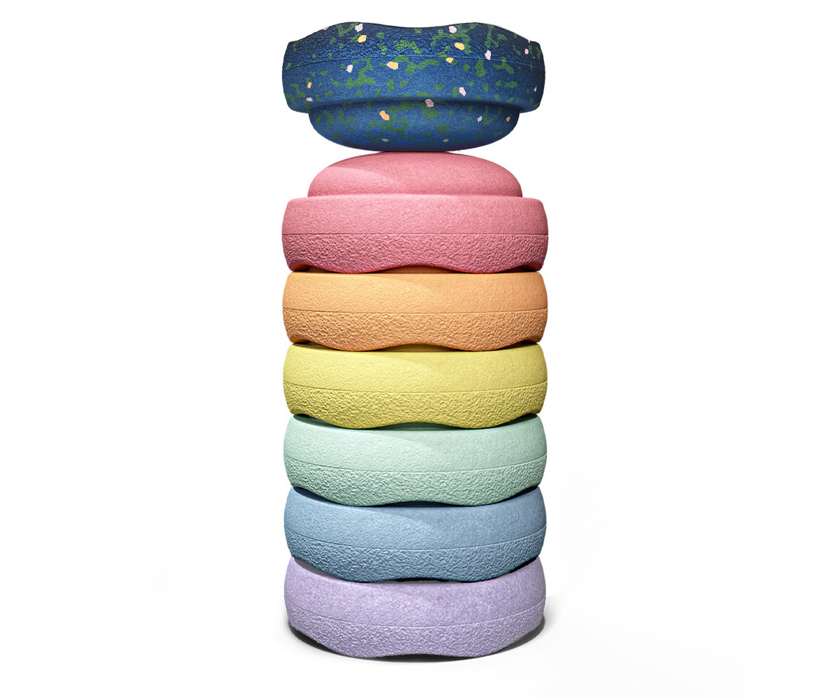 Stapelstein® Set Spring Special Original Mini Rainbow Pastel