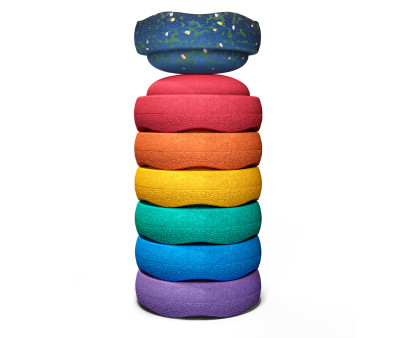 Stapelstein® Set Spring Special Mini Rainbow Classic
