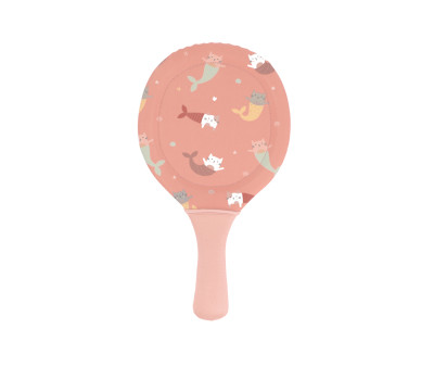 Palas de Playa Neopreno Mermaid Cats con Pelota