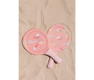 Palas de Playa Neopreno Mermaid Cats con Pelota