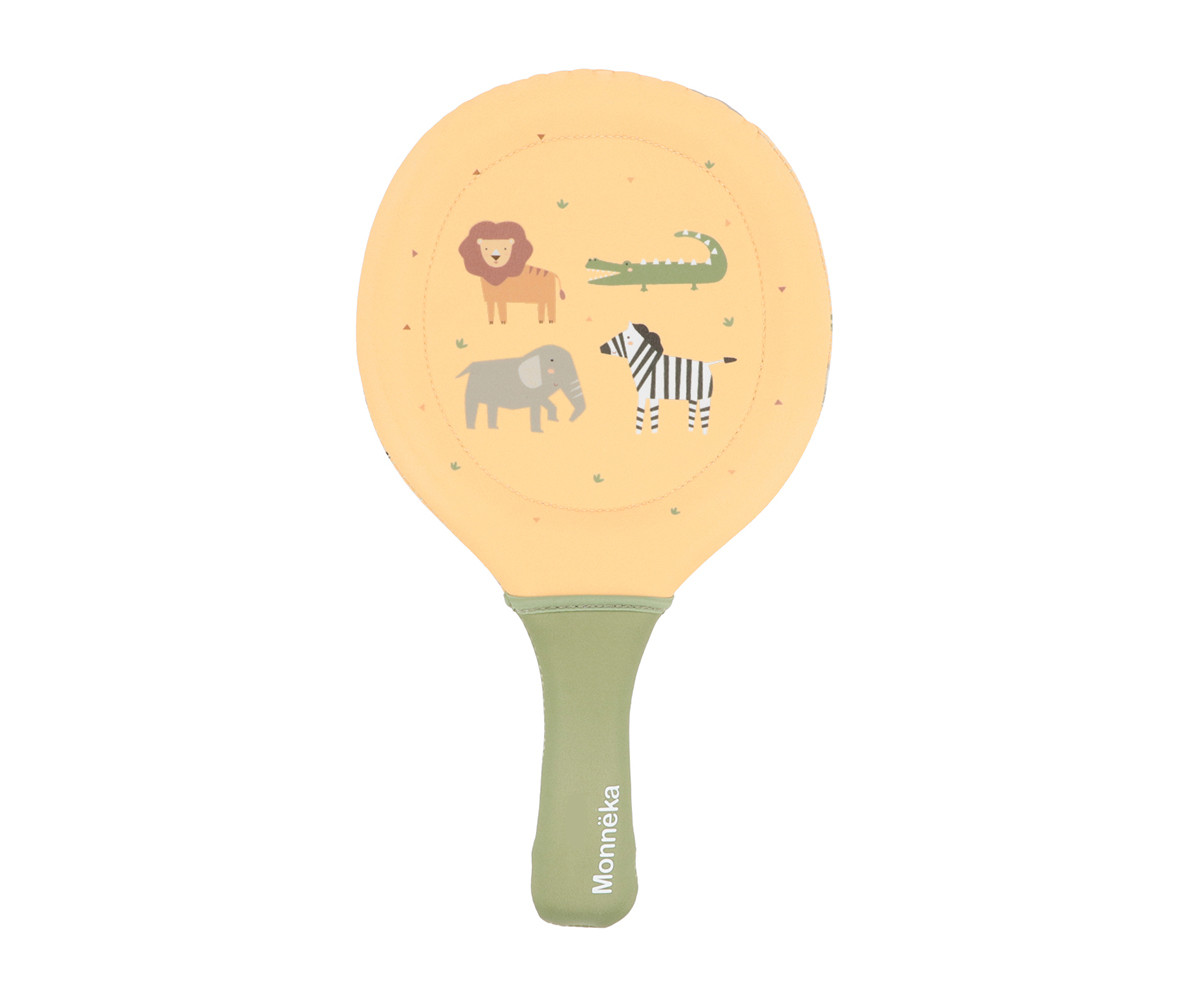 Racchette Spiaggia Neoprene Wild Animals