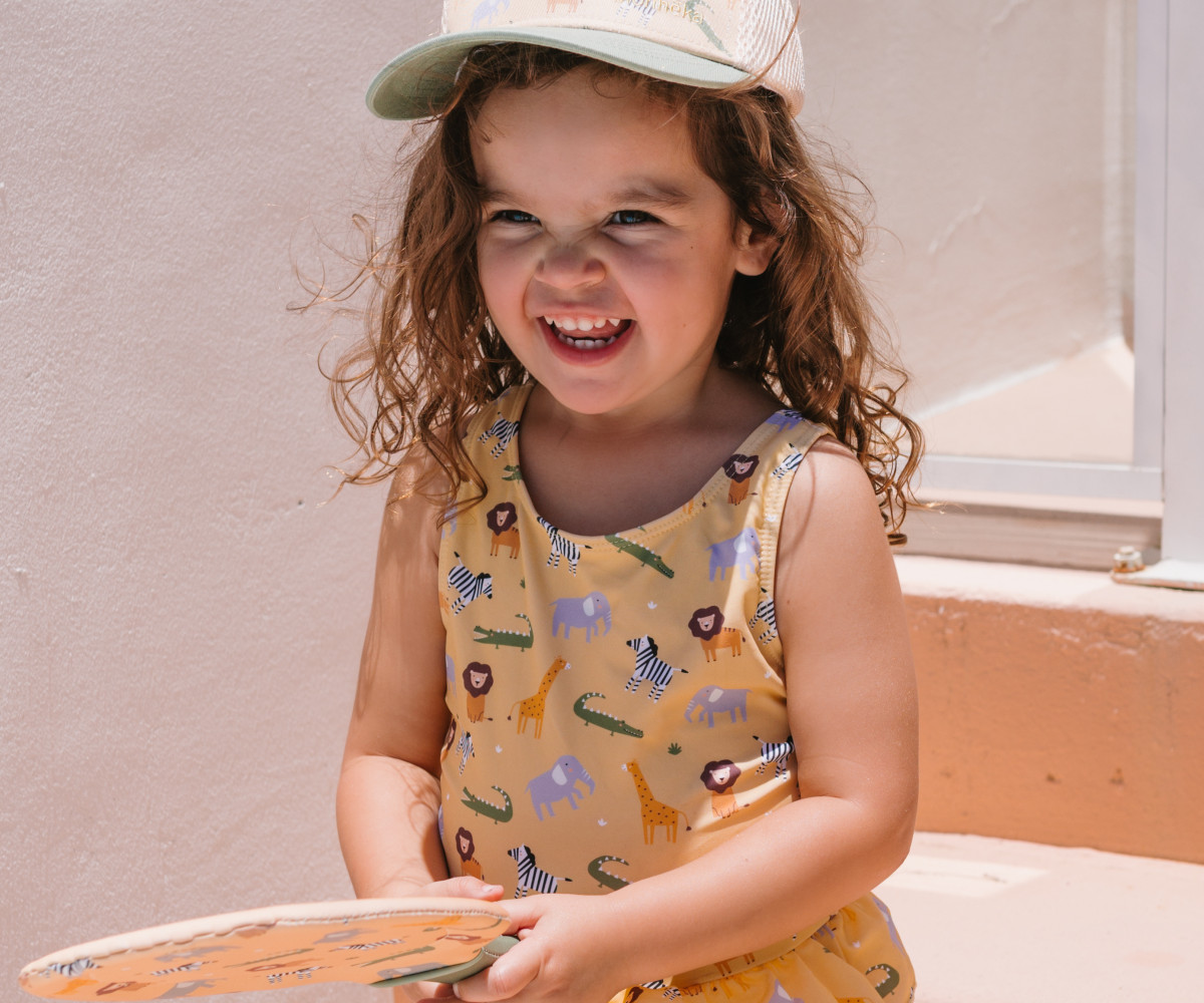 Racchette Spiaggia Neoprene Wild Animals