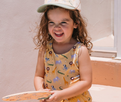 Racchette Spiaggia Neoprene Wild Animals