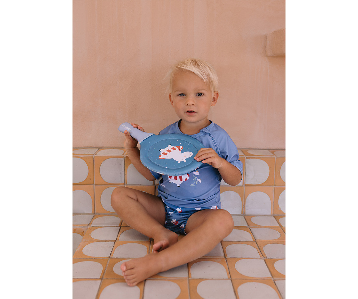 Racchette Spiaggia Neoprene Hippos