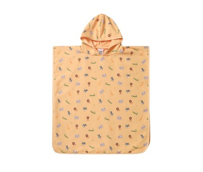 Poncho Spiaggia Wild Animals