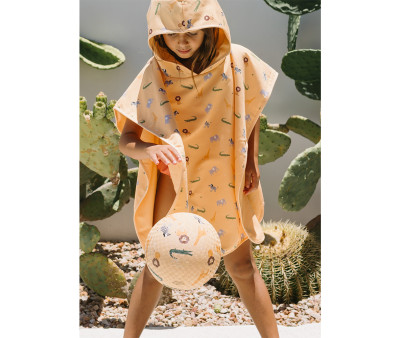 Poncho Spiaggia Wild Animals