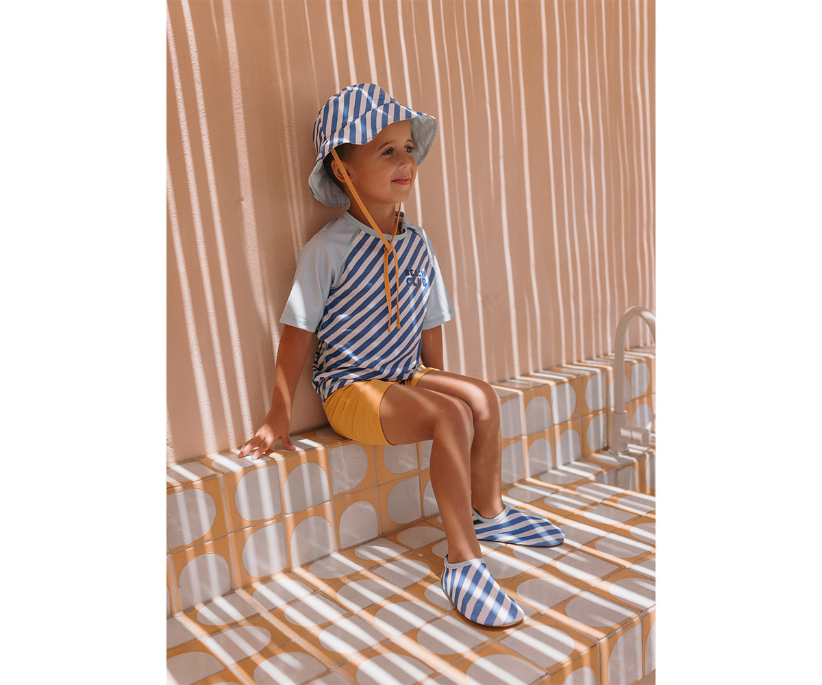 Gorro Reversible Stripes Blues & Beyond