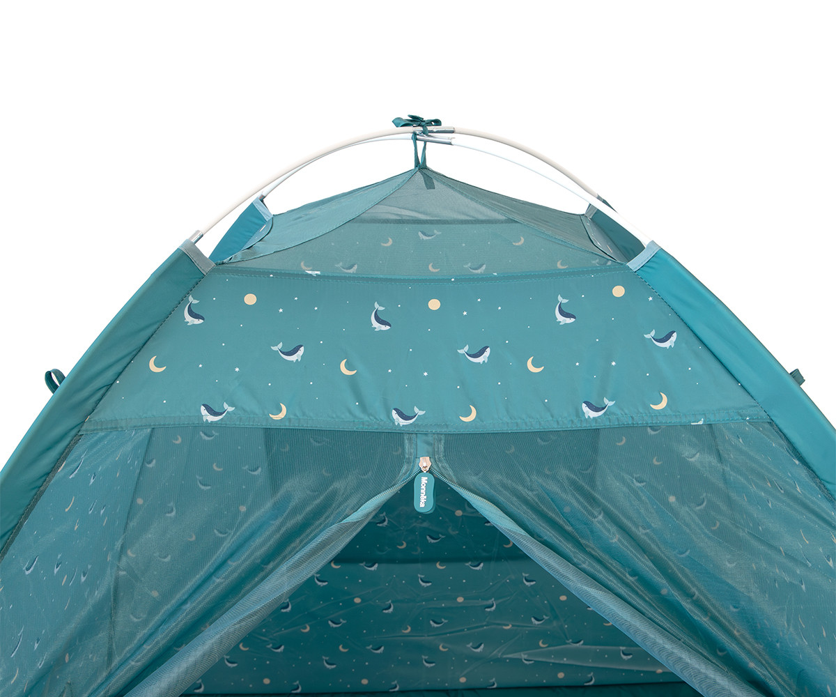 Tenda com proteção contra mosquitos Whale Teal