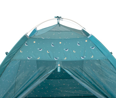 Tenda com proteção contra mosquitos Whale Teal