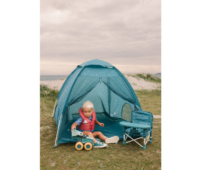 Tenda com proteção contra mosquitos Whale Teal