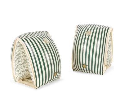 Manguitos Green Stripes