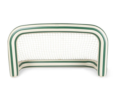 Portería Hinchable Flotante Green Stripes