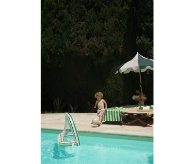 Portería Hinchable Flotante Green Stripes