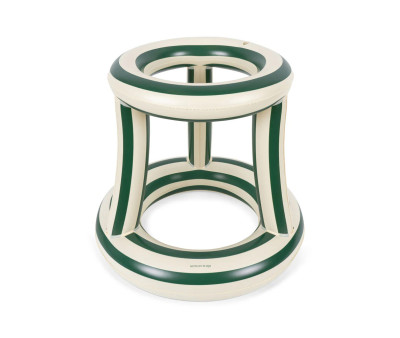 Canasta Hinchable Flotante para Piscina Green Stripes