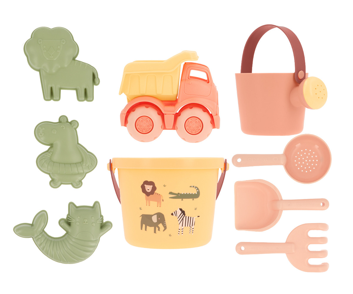 Set Spiaggia Monneka Wild Animals + Camioncino