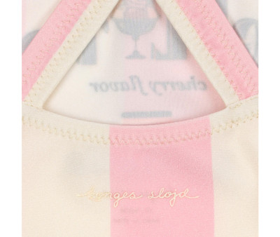 Bañador Infantil Pomia Candy Rose Stripe