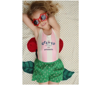 Bañador Infantil Pomia Candy Rose Stripe