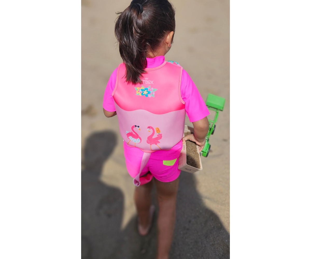 Chaleco Flotador Flamingos