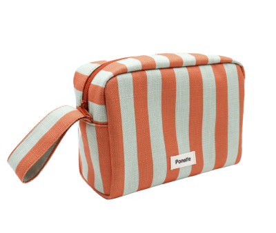 Neceser Menorca Rayas Naranja