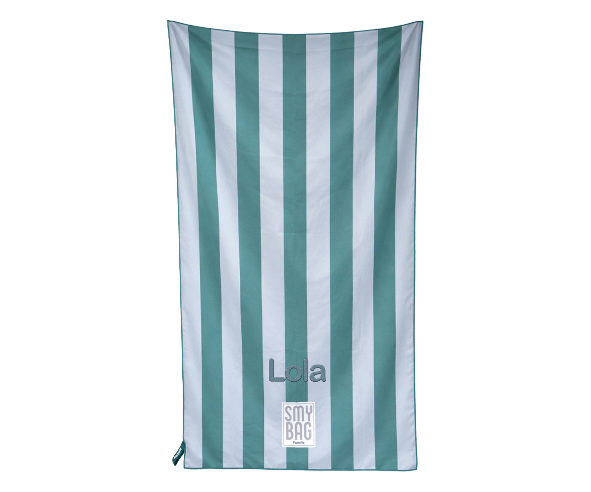 Toalla Playa Menorca Azul Personalizable