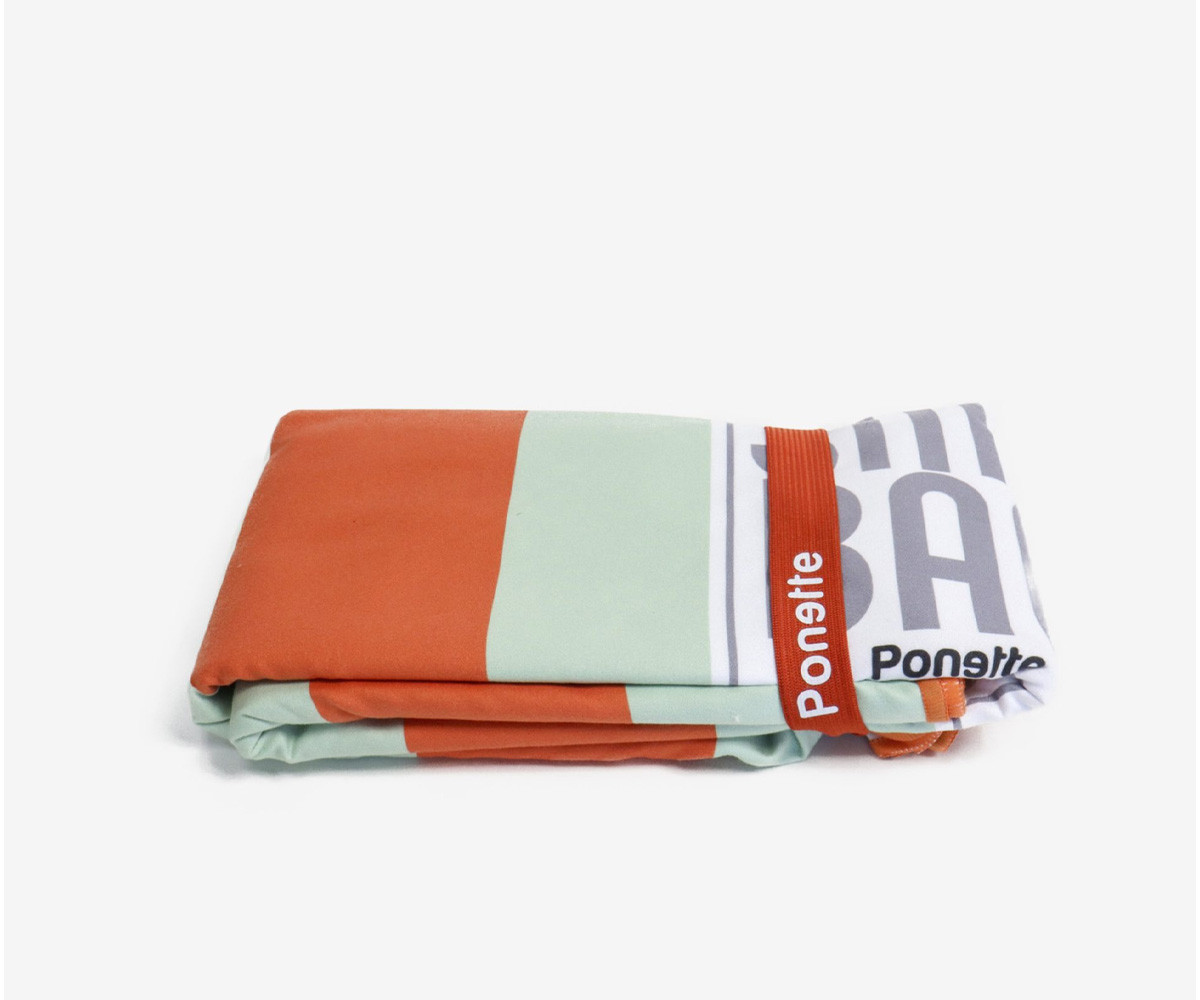 Toalla Playa Menorca Naranja Personalizable