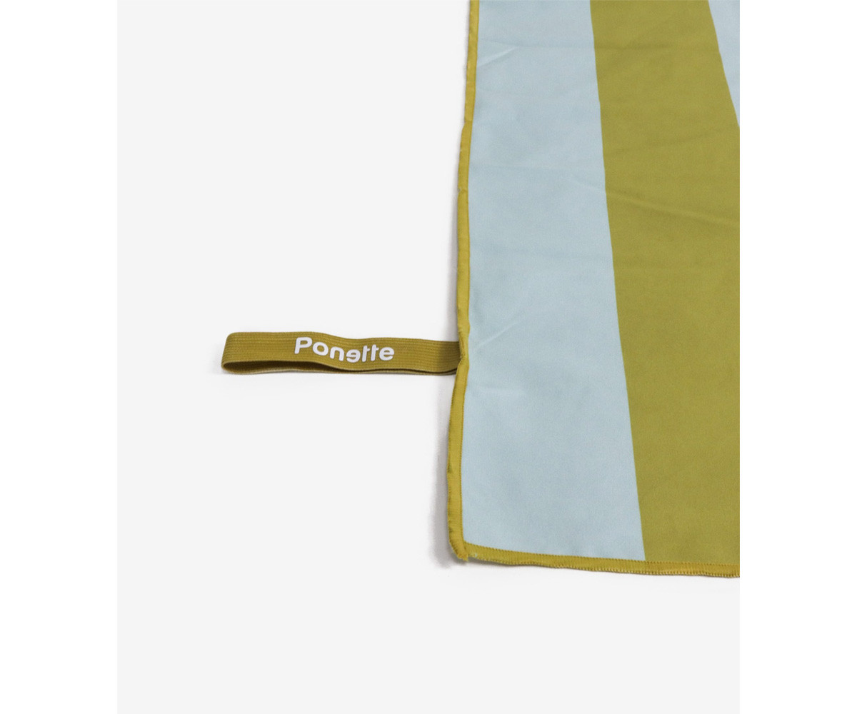 Toalla Playa Menorca Mostaza Personalizable