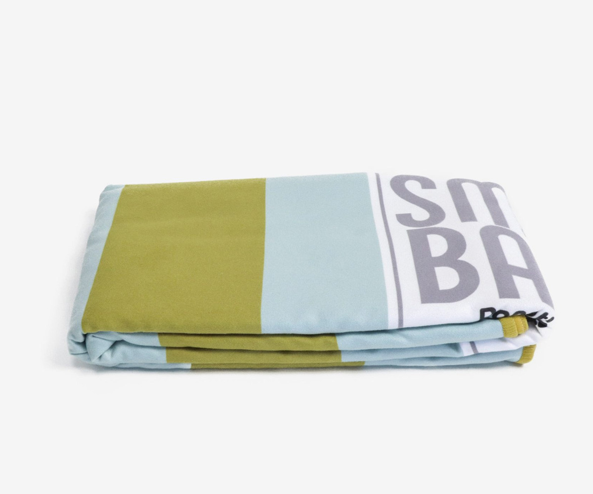 Toalla Playa Menorca Mostaza Personalizable