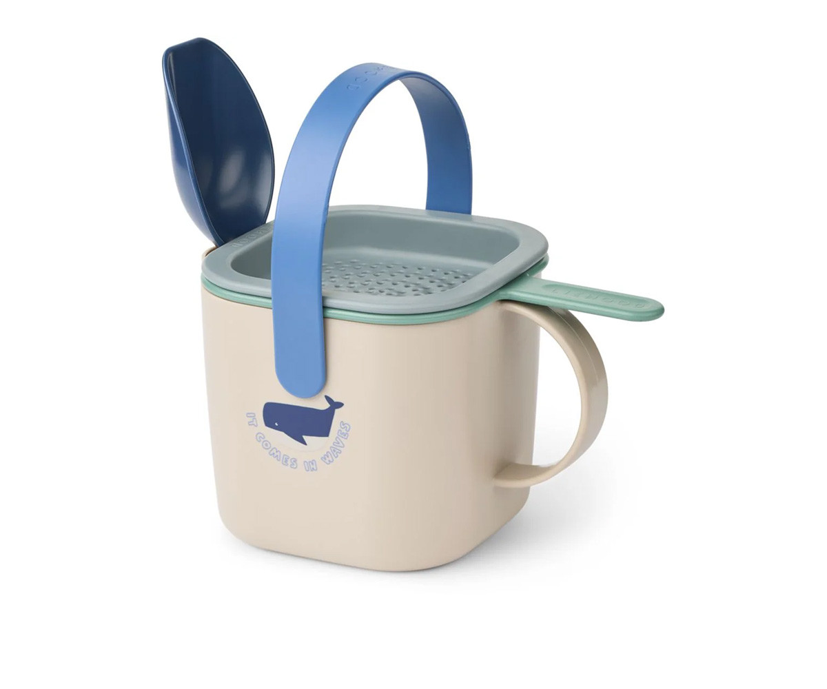 Set de Playa Roald Shark/Dove Blue