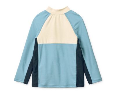 Camiseta Protección Solar Manga Larga Oluf Beach Blue Mix