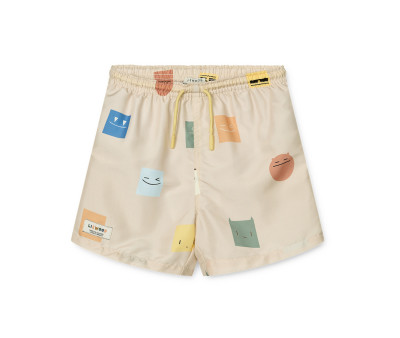 Short de Baño Estampado Duke Smiley Sandy