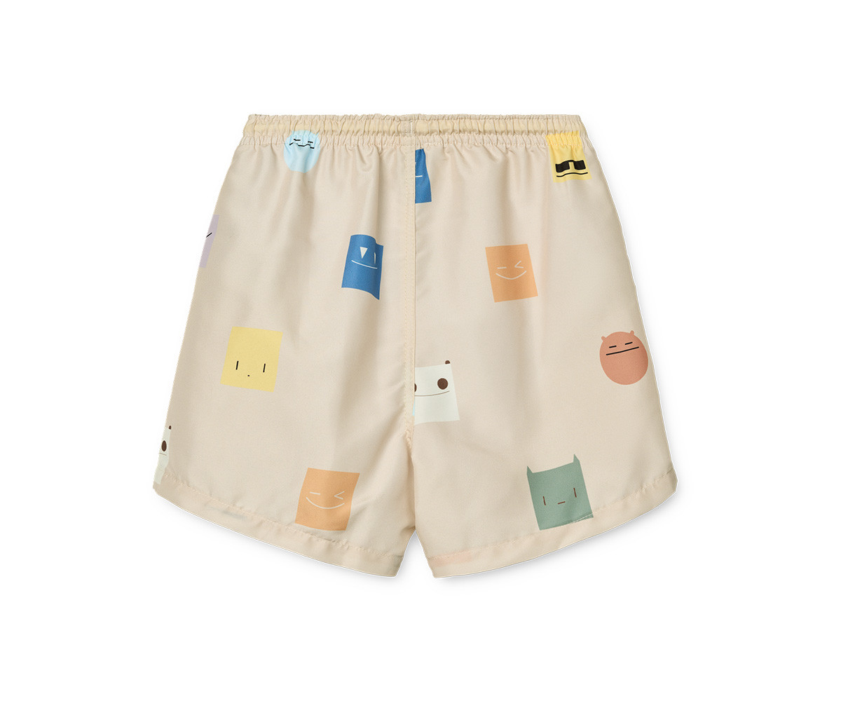 Short de Baño Estampado Duke Smiley Sandy