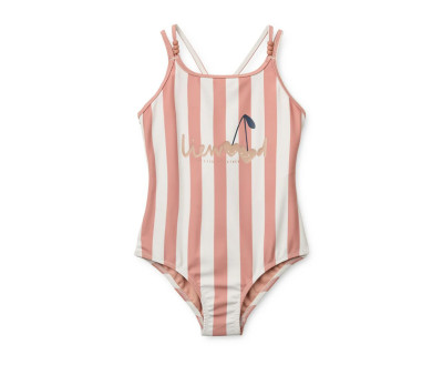 Bañador Suna Coral Blush/Creme de la Creme Stripe