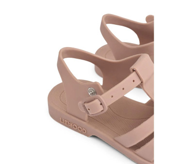 Cangrejeras Bre con Charms Peach/Dark Rose