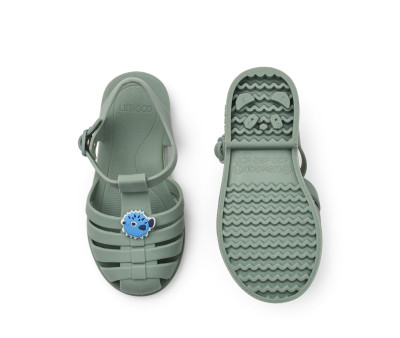 Cangrejeras Bre con Charms Puffer/Peppermint